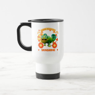 Caneca Térmica Camaleão Engraçado Bom Dia Sol