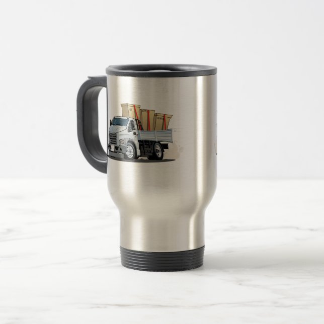 Caneca Térmica Caminhão de animação (Frente Esquerda)