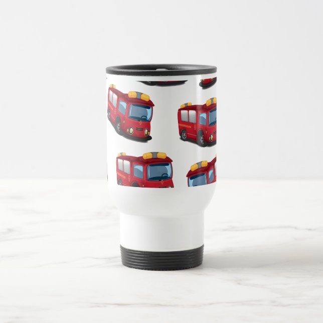 Caneca Térmica Caminhão de Bombeiros (Centro)
