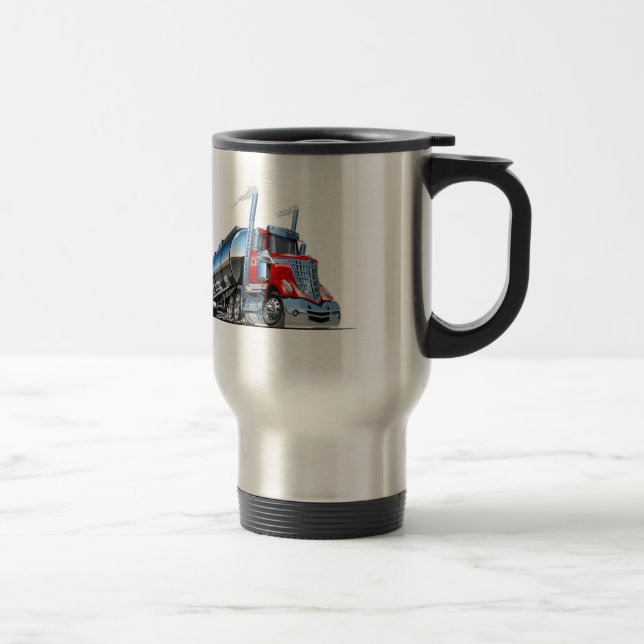 Caneca Térmica Caminhão de desenho animado (Direita)
