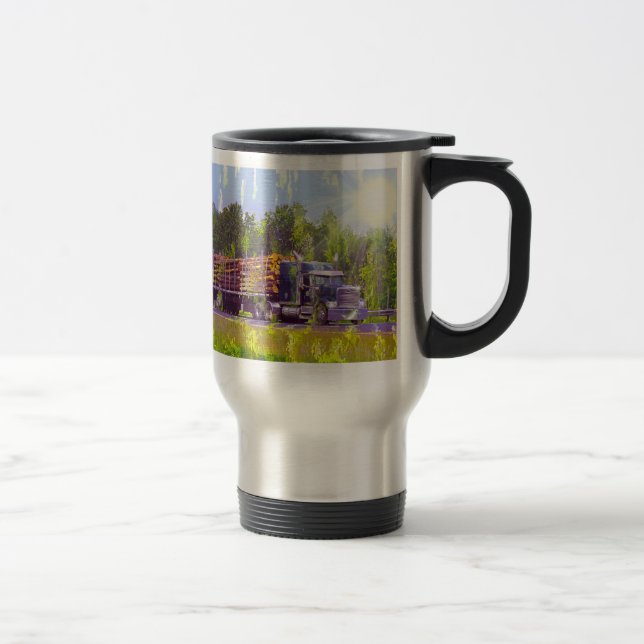 CANECA TÉRMICA CAMINHEIROS DE CAMINHÃO DE CAMINHO DE GRANDES CAMI (Direita)