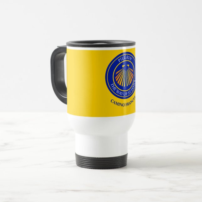 Caneca Térmica Caminho Francês (Frente Esquerda)
