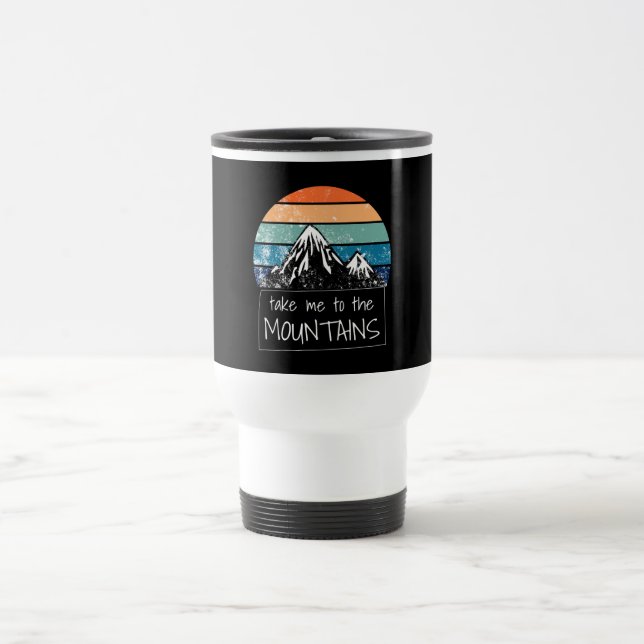 Caneca Térmica Caminho - Leva-Me Às Montanhas (Centro)