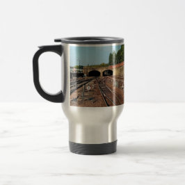Caneca Térmica Caminhos de ferro