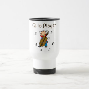 Caneca Térmica Camisas e Presentes para Violoncelista