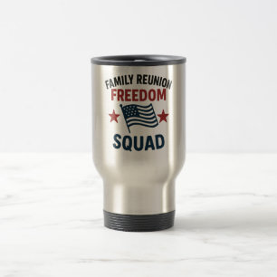 Caneca Térmica Camiseta de Reunião da Família Freedom Squad – Pat