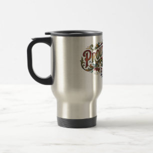 Caneca Térmica Camiseta Inspiradora Sonhos Florescem Aqui