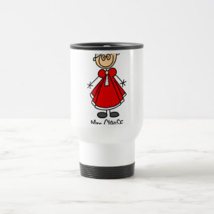 Caneca Térmica Camisetas e Presentes da Sra. Clause