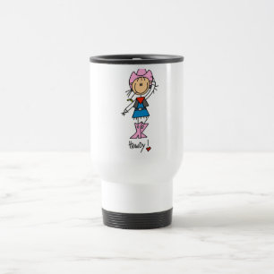 Caneca Térmica Camisetas e Presentes da Vaqueira em Formato de Bo