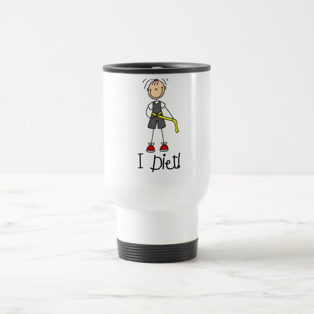 Caneca Térmica Camisetas e Presentes de Dieta (Centro)