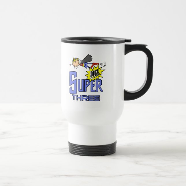 Caneca Térmica Camisetas e presentes para aniversário de 3 anos d (Direita)
