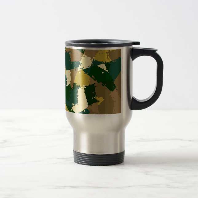 Caneca Térmica Camo da selva ouro (Direita)