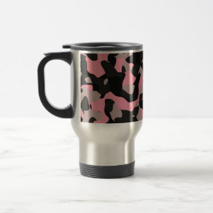 Caneca Térmica Camo rosa