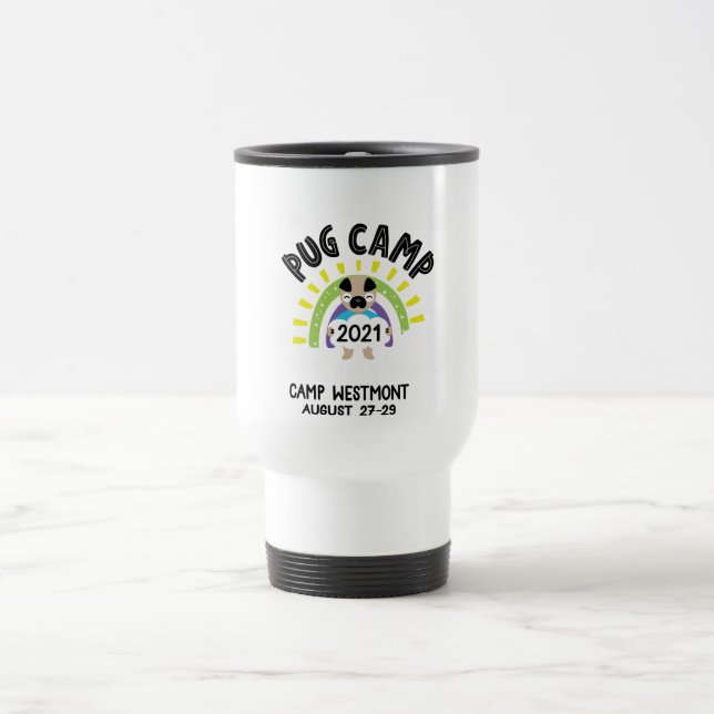 Caneca Térmica Campo Pug 2021 (Centro)