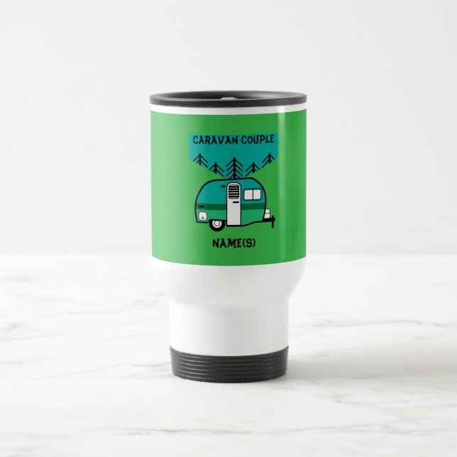 Caneca Térmica Campos Felizes Caravançam Caravanas Engraçadas Doi (Centro)