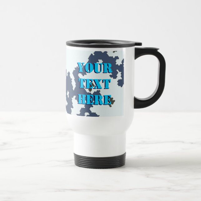 Caneca Térmica Camuflagem de inverno (Direita)