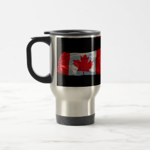 Caneca Térmica Canadiano Maple Leaf Flag Patriotic Mug