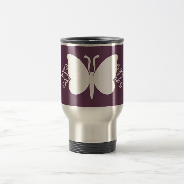 Caneca Térmica Câncer De Borboleta (Centro)