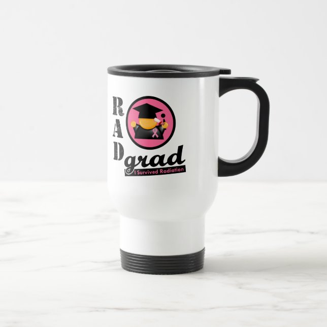 Caneca Térmica CANCRO DA MAMA do formando da radiação (Direita)