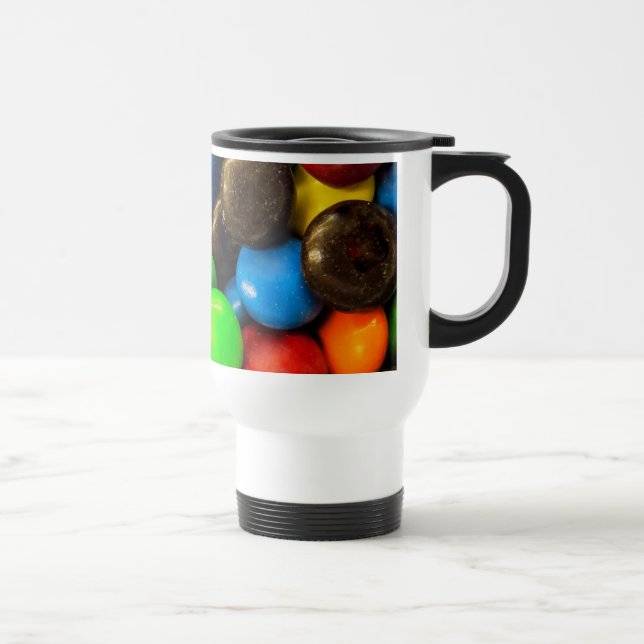 Caneca Térmica Cândias coloridas e doces (Direita)