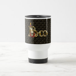 Caneca Térmica Candle Boo Halloween Mug