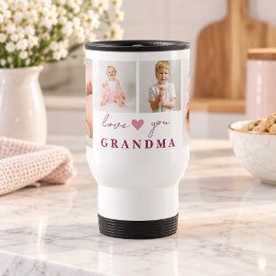 Caneca Térmica "Caneca de Viagem Personalizada 'Eu Te Amo Vovó'"