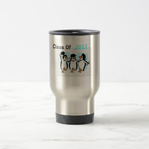 Caneca Térmica Caneca-viagem do pinguim da graduação