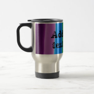 Caneca Térmica Caneta de mistura arco-íris