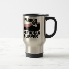 Caneca Térmica Caneta de Slipper Freudiana - escolha estilo e cor