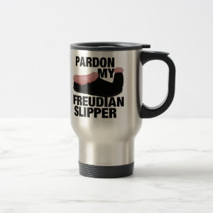 Caneca Térmica Caneta de Slipper Freudiana - escolha estilo e cor