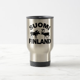 Caneca Térmica Caneta Moose & Reindeer da Finlândia - escolha o e