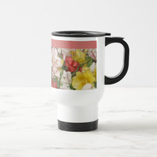 Caneca Térmica Canetas da Flor de Buquê Floral