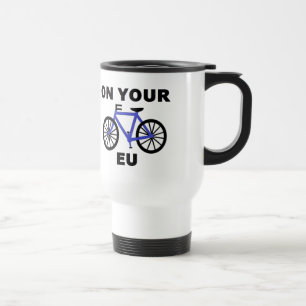 Caneca Térmica Canhão na sua bicicleta EU
