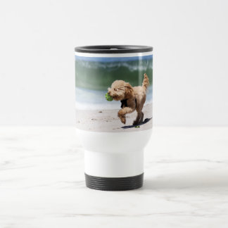 Caneca Térmica Caniche - abricó - jogo da caniche