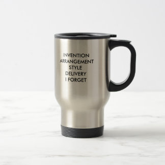 Caneca Térmica Cânones da retórica