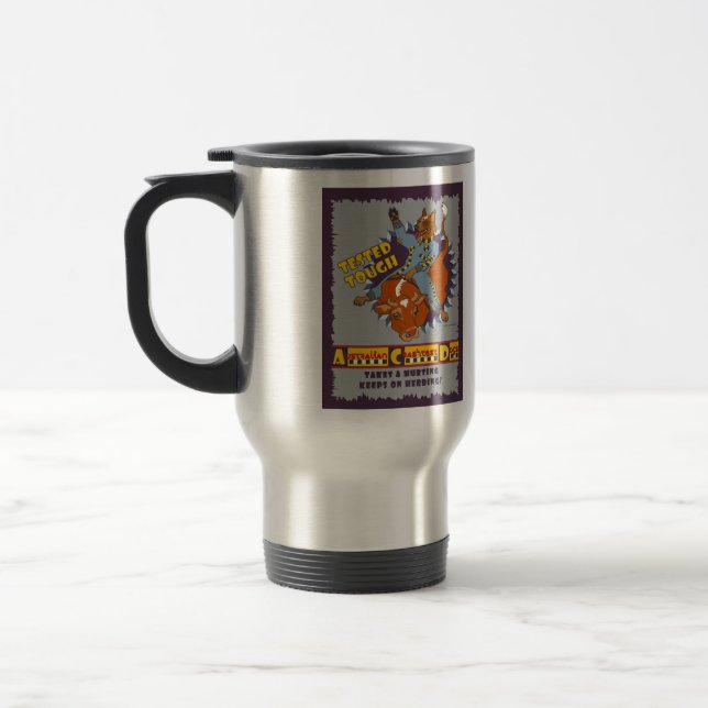 Caneca Térmica Cão australiano do gado - manequins do teste do (Esquerda)