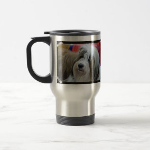 Caneca Térmica Cão bonito de Terrier tibetano