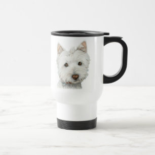 Caneca Térmica Cão bonito de Westie
