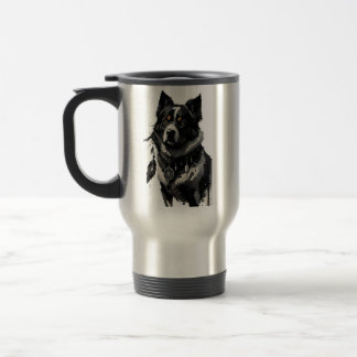 Caneca Térmica cão, caçador de sonhos, amuleto, talismã,