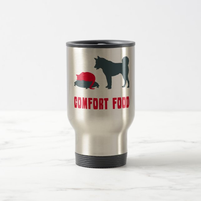 Caneca Térmica Cão careliano do urso (Centro)