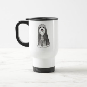 Caneca Térmica Cão Cartoon Collie