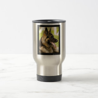 Caneca Térmica Cão de german shepherd