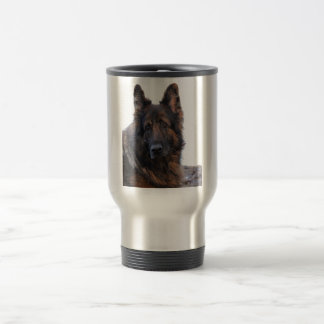 Caneca Térmica Cão de german shepherd customizável