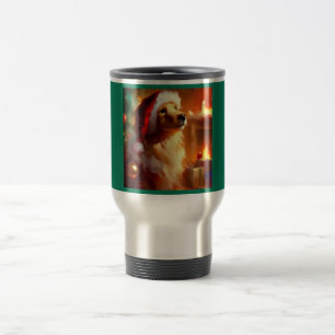 Caneca Térmica Cão de Natal 1