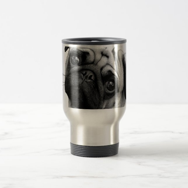 Caneca Térmica Cão do Pug (Centro)