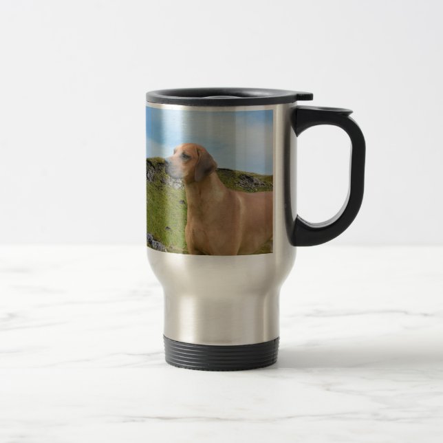Caneca Térmica Cão doce de Rhodesian Ridgeback (Direita)