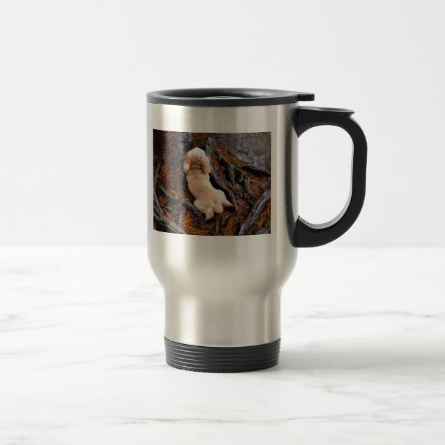 Caneca Térmica Cão entre raizes (Direita)