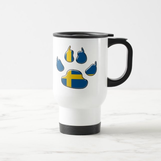 Caneca Térmica Cão paciotrófico sueco (Direita)