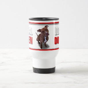 Caneca Térmica Cão Pitbull