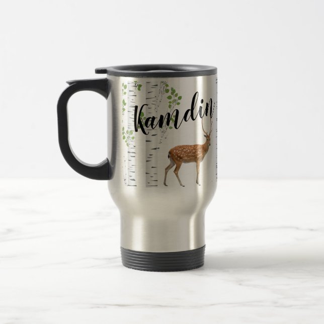 Caneca Térmica Cãozinho de Cãozinho de 15 onças personalizado (Esquerda)
